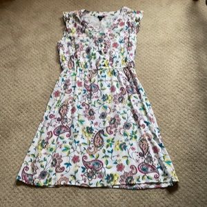 ANA dress. Paisley print size 12.